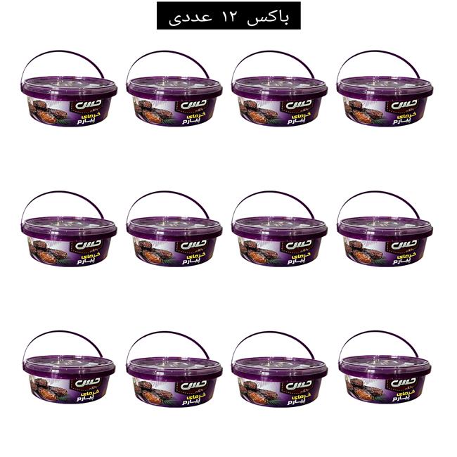 خرمای پیارم حس ۶۰۰گرمی (باکس۱2 عددی)